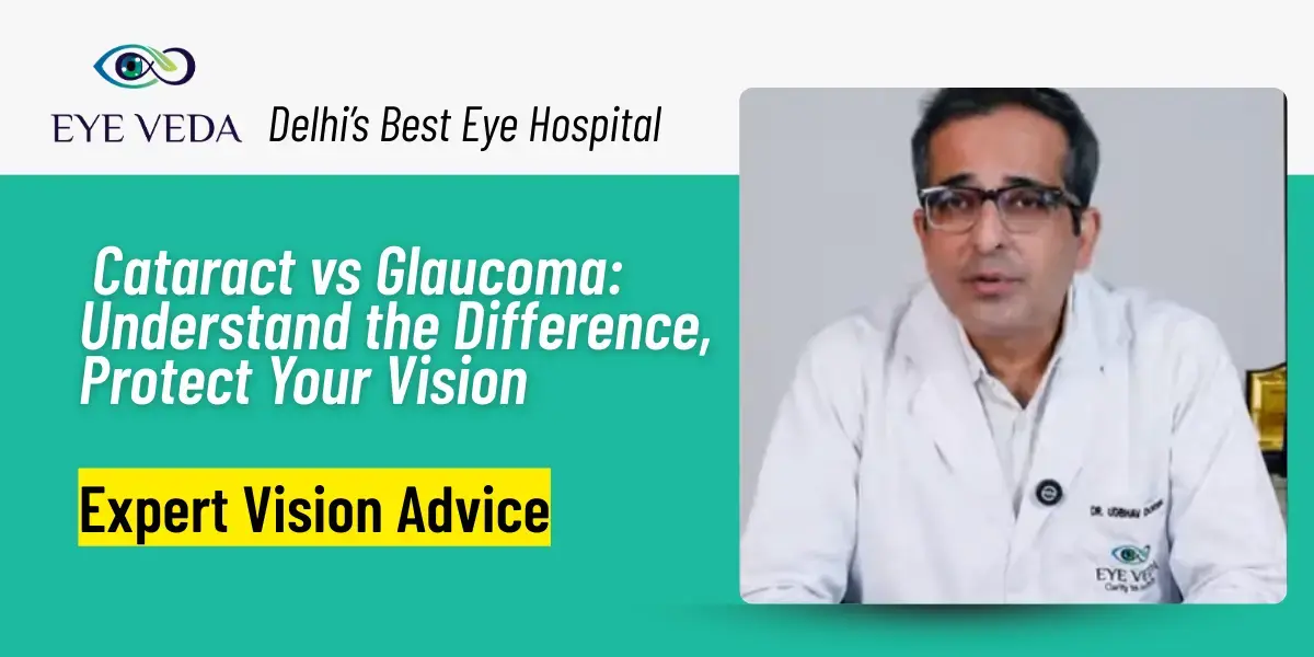 Are You Confused Between Cataract and Glaucoma? Here’s the Clear Difference