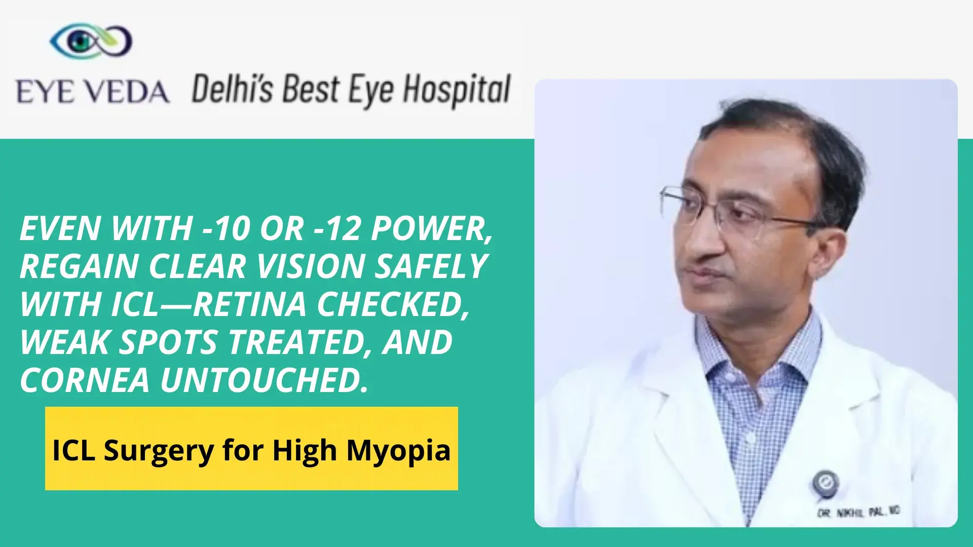 High Eye Number? ICL Surgery Could Be Your Solution