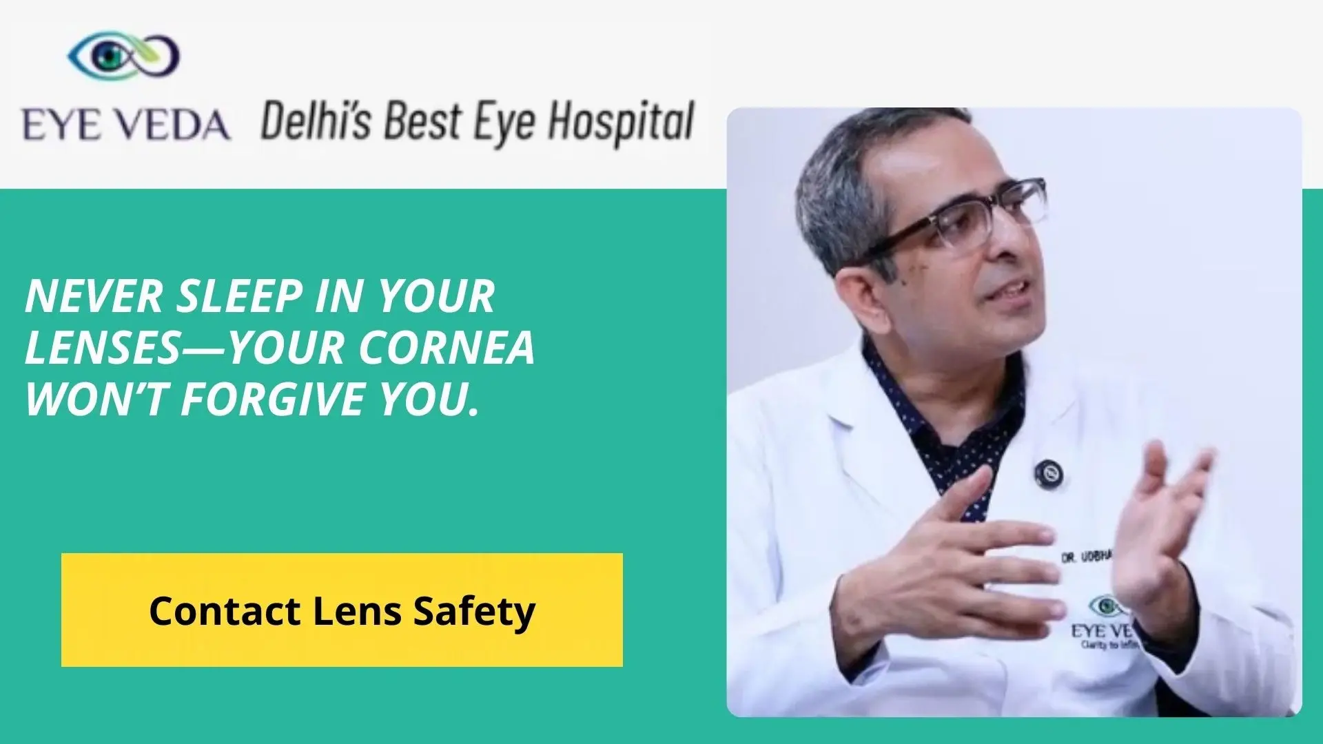 Sleeping with Contact Lenses Can Cost You Your Vision