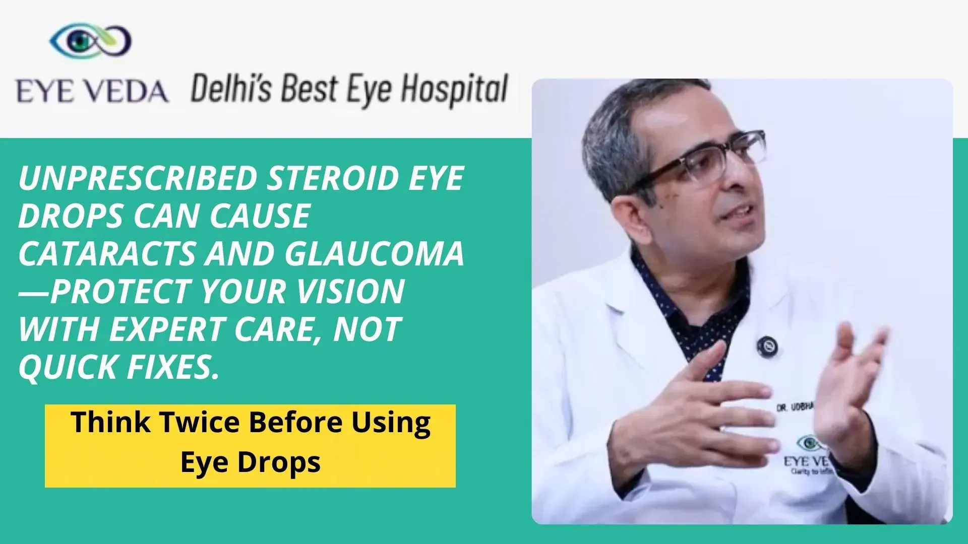 Why Self-Medication with Eye Drops Can Cost You Your Vision