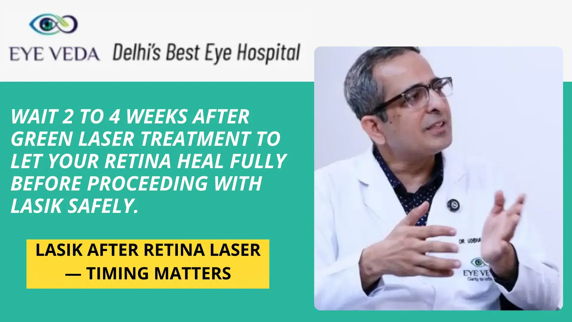Why Waiting After Green Laser Is Critical Before LASIK
