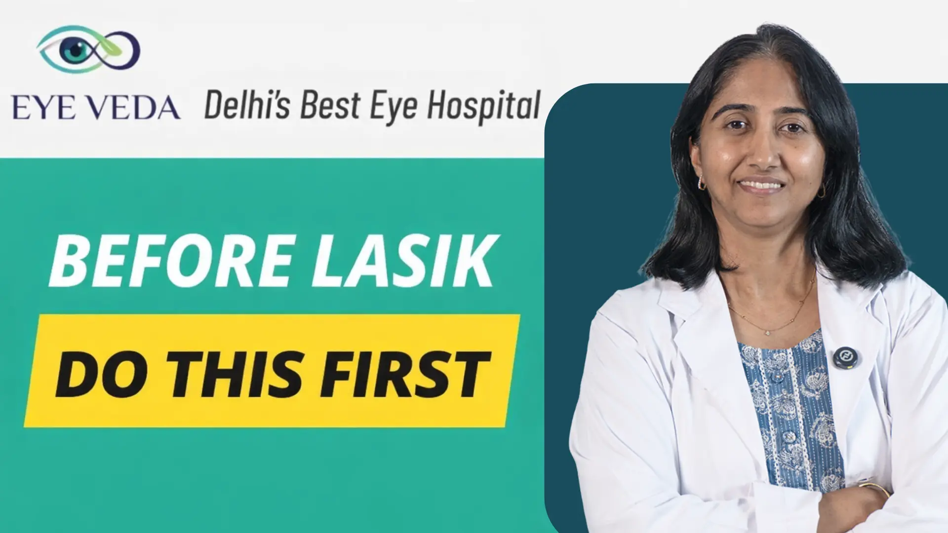 Featuring eye doctor explaining what to do before LASIK for clear vision